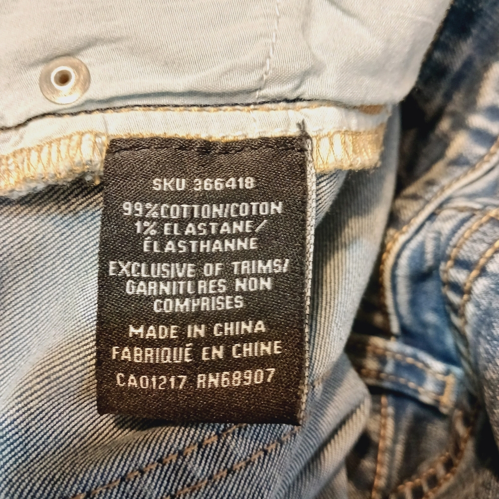 Embellished Rhinestone Jeans - Picture 5 of 7